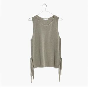 Madewell Side-Tie Sweater Tank